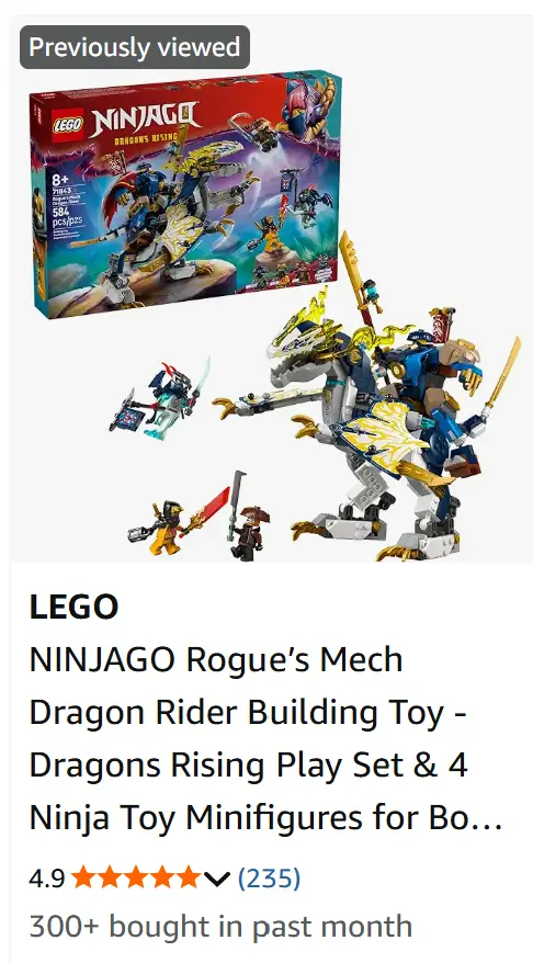 Lego Ninjago Mech.
