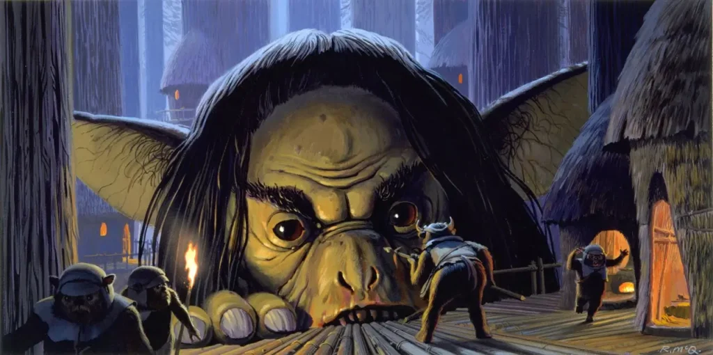 Star Wars creature Gorax.