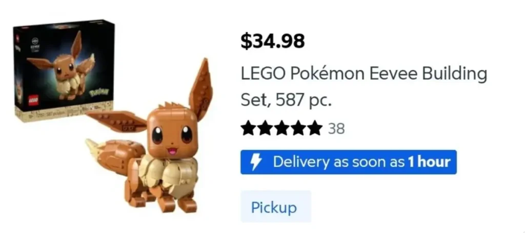 Lego Pokemon Eevee.