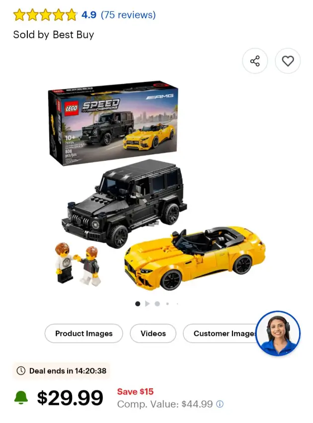 Lego Mercedes.