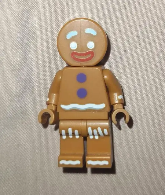 Lego Gingerbread Man.