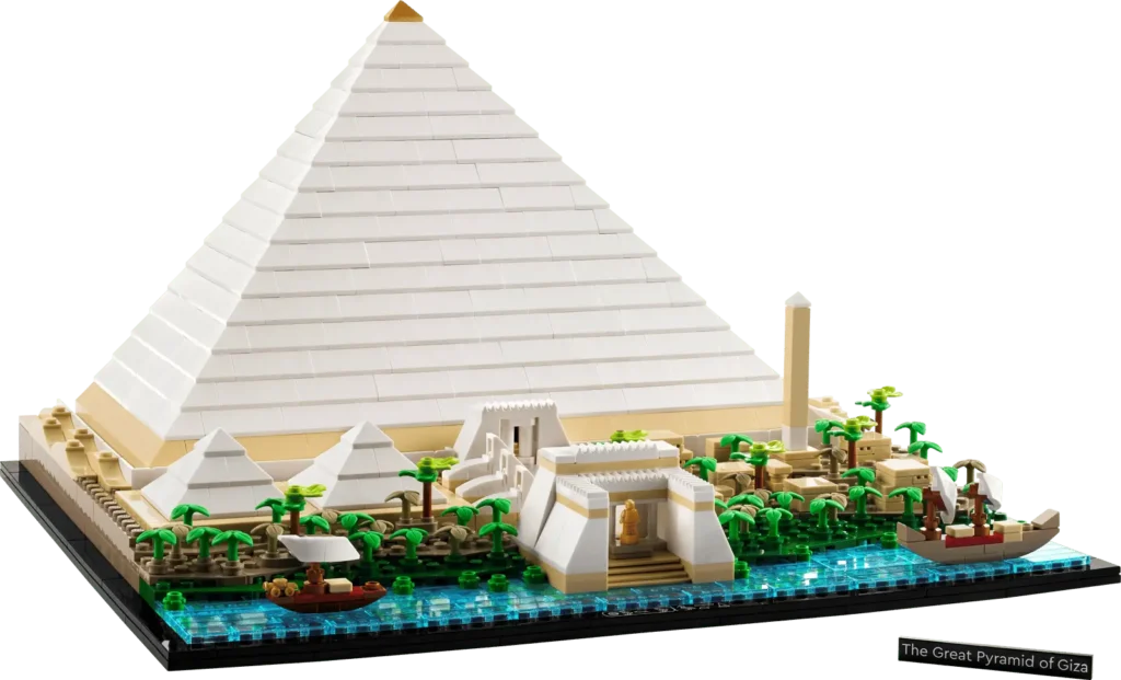 Lego Pyramid of Giza.