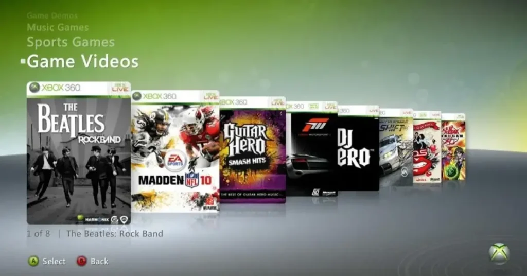 Xbox 360 kiosk version found.