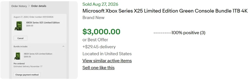 3000 dollar scam.