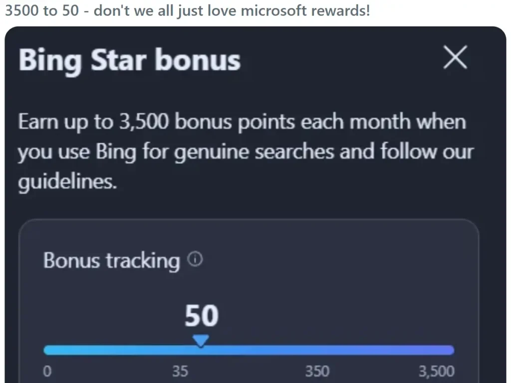 Losing 98% points on microsoft.