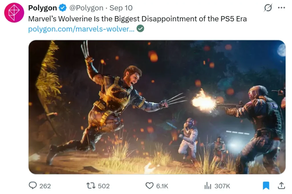 Wolverine is disappointing.