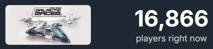 Galactic Racer player count.