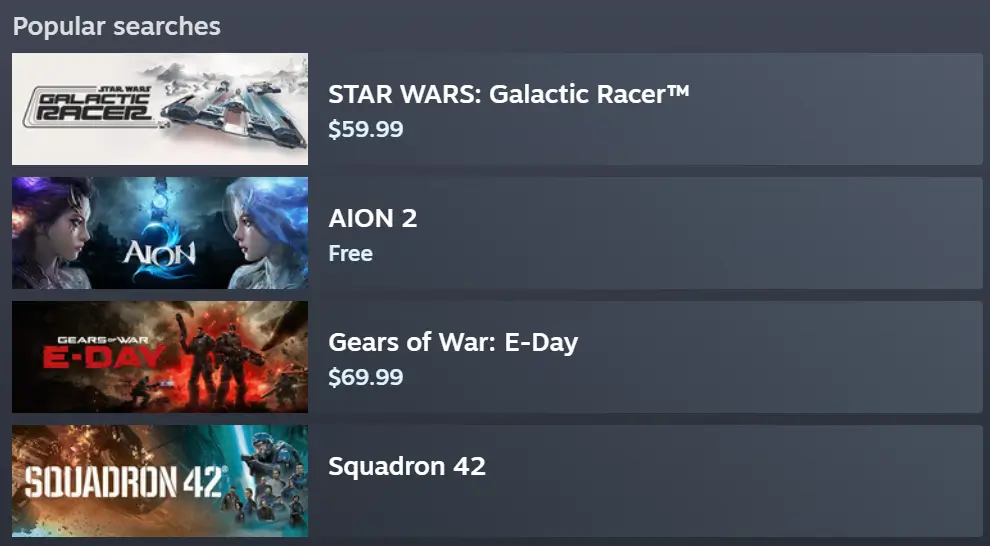 Steam number 1 trending.